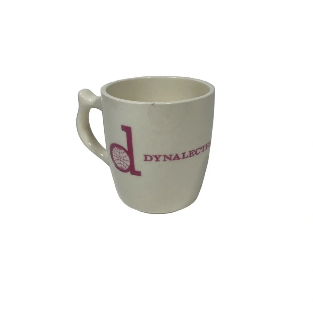 Vintage USAF Aviation Support DYNALECTRON Coffee Mug